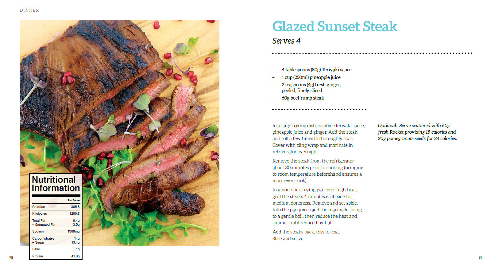 Glazed Sunset Steak