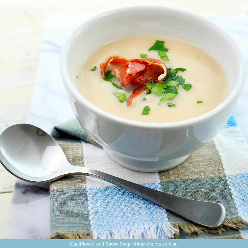 Cauliflower and Bacon Soup