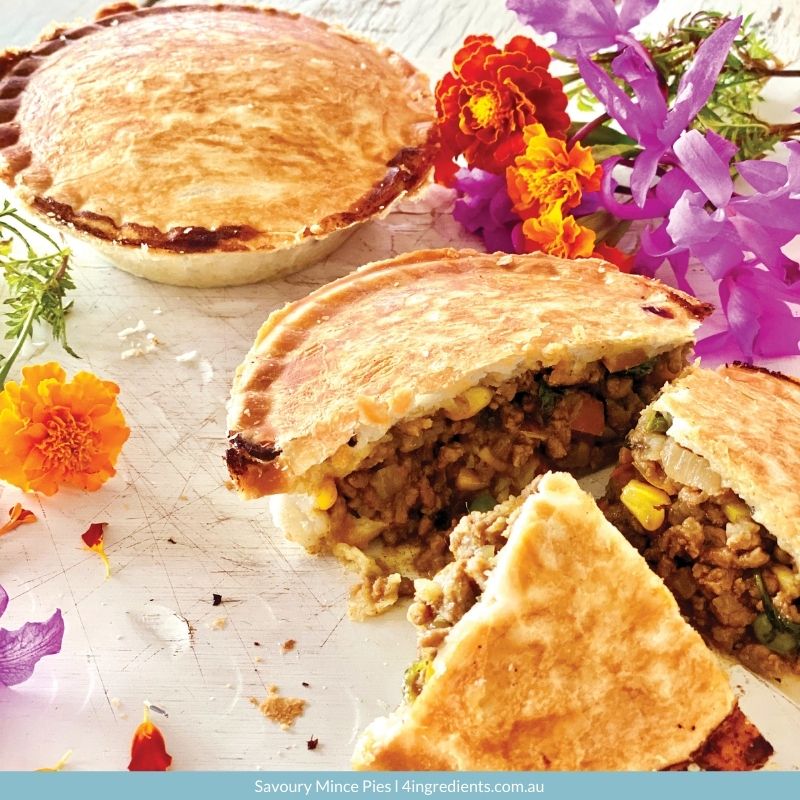 Savoury Mince Pies 4 Ingredients